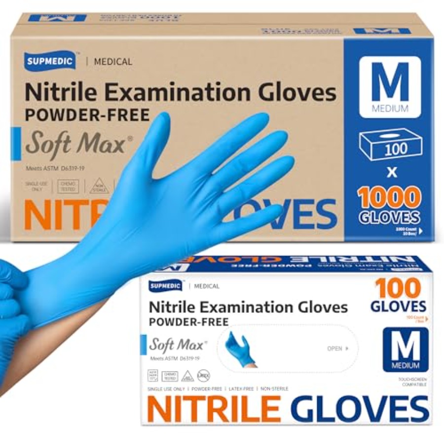 Exam Glove Nitrile - Medyczny Soft Max ™ Rękawice nitrylowe