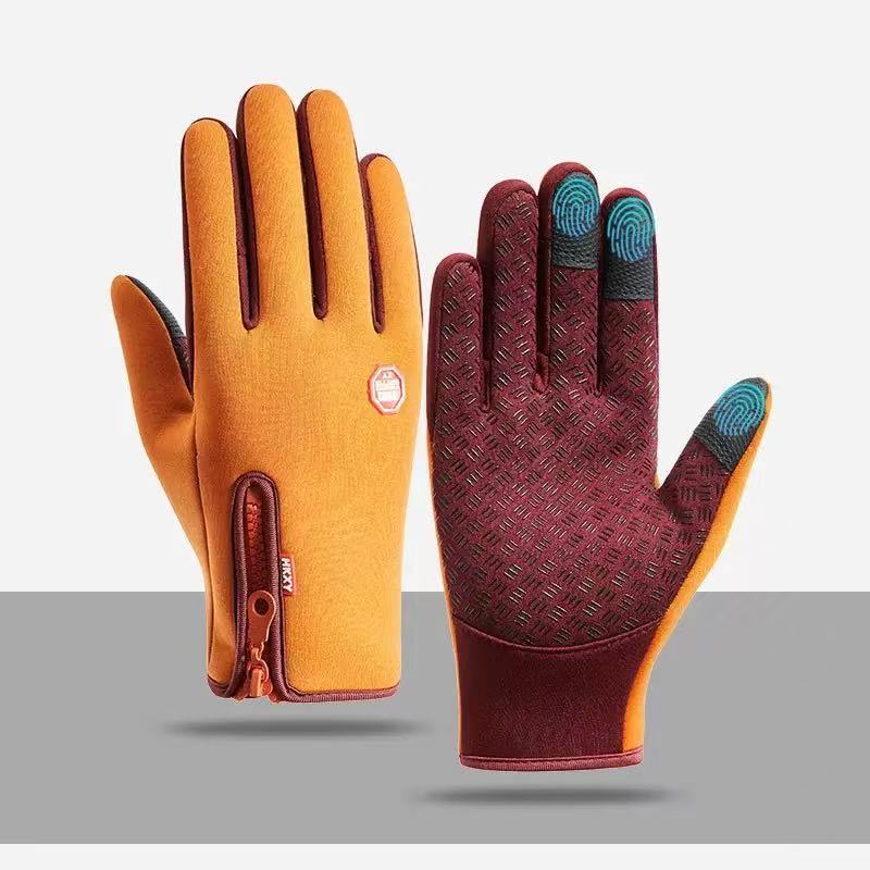 Wool Glove Lined - Zimowe rękawiczki dotykowe do jazdy na