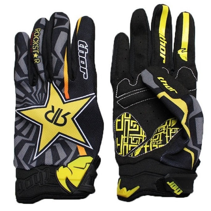 Cycling Glove Padded - Rękawice motocrossowe z żelowymi wkładkami, rękawice