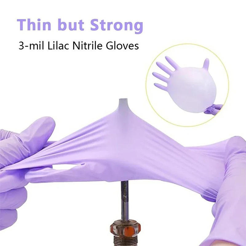 50/100 szt. Fioletowe Rękawice – Exam Glove Nitrile recenzja i cena