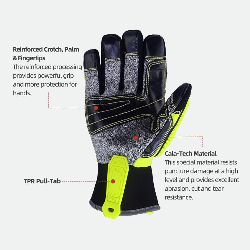 Rękawice robocze ratownicze i  – Work Glove Impact recenzja i cena