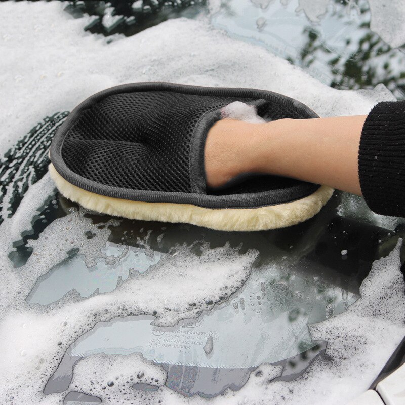 Myjnia samochodowa rękawiczki  – Wool Glove Lined recenzja i cena