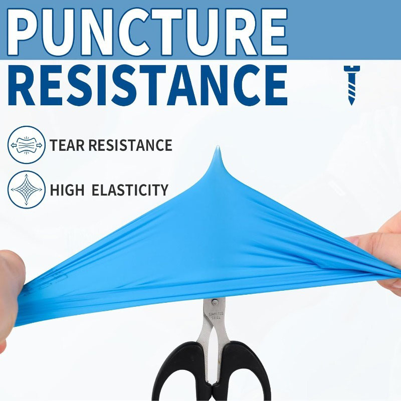 100 SZTUK Niebieskich Nitrylow – Latex Disposable Glove recenzja i cena