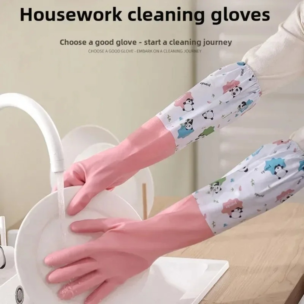 Długie, wodoodporne, gumowe rę – Dish Glove Rubber recenzja i cena