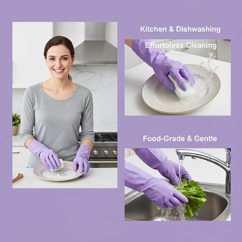 1 Para Lateksowych Rękawic do  – Dish Glove Rubber recenzja i cena