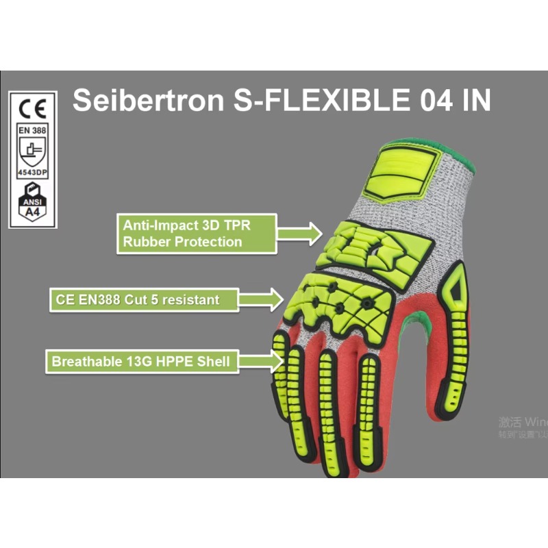 Rękawice robocze ochronne, odp – Work Glove Impact recenzja i cena