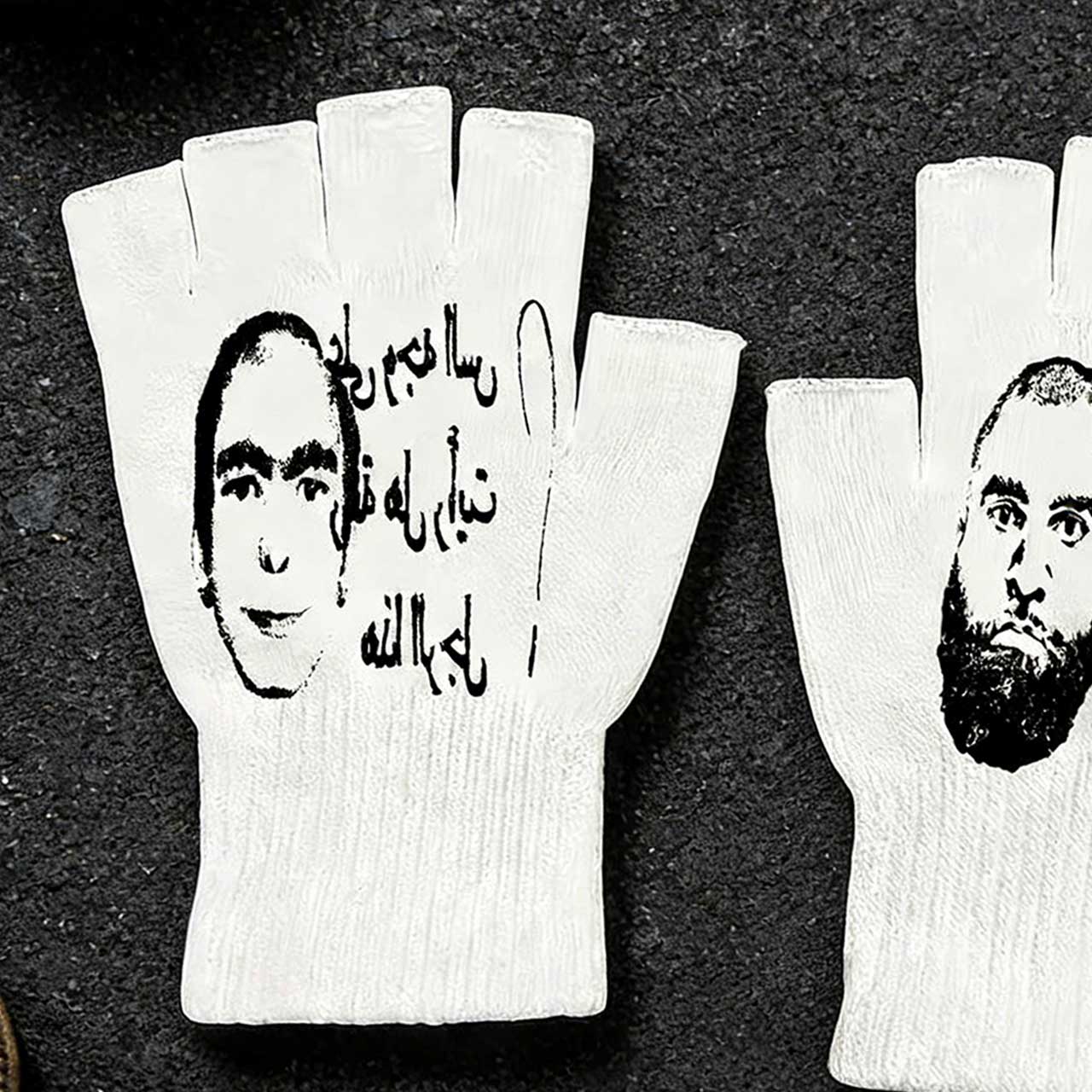 Rękawiczki bez palców z nadruk – Fingerless Glove Knit recenzja i cena