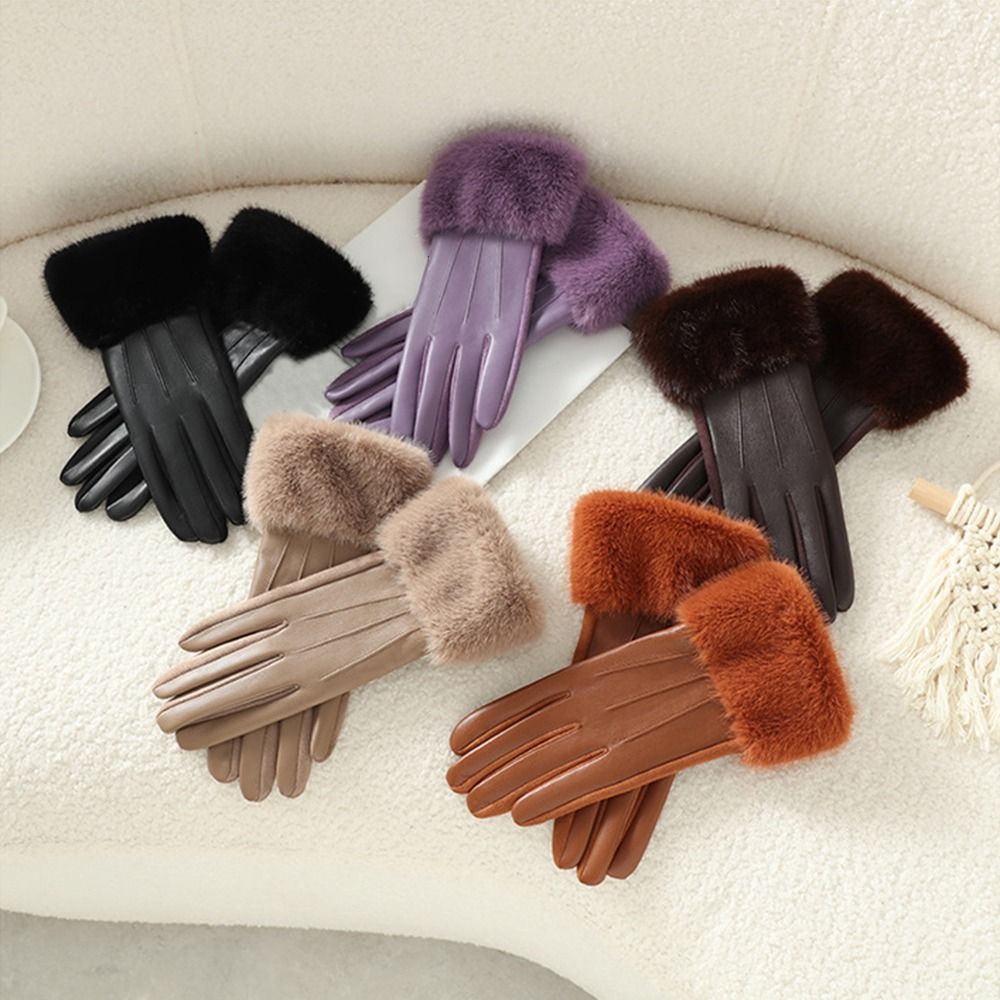 Damskie skórzane rękawiczki z  – Winter Glove Insulated recenzja i cena