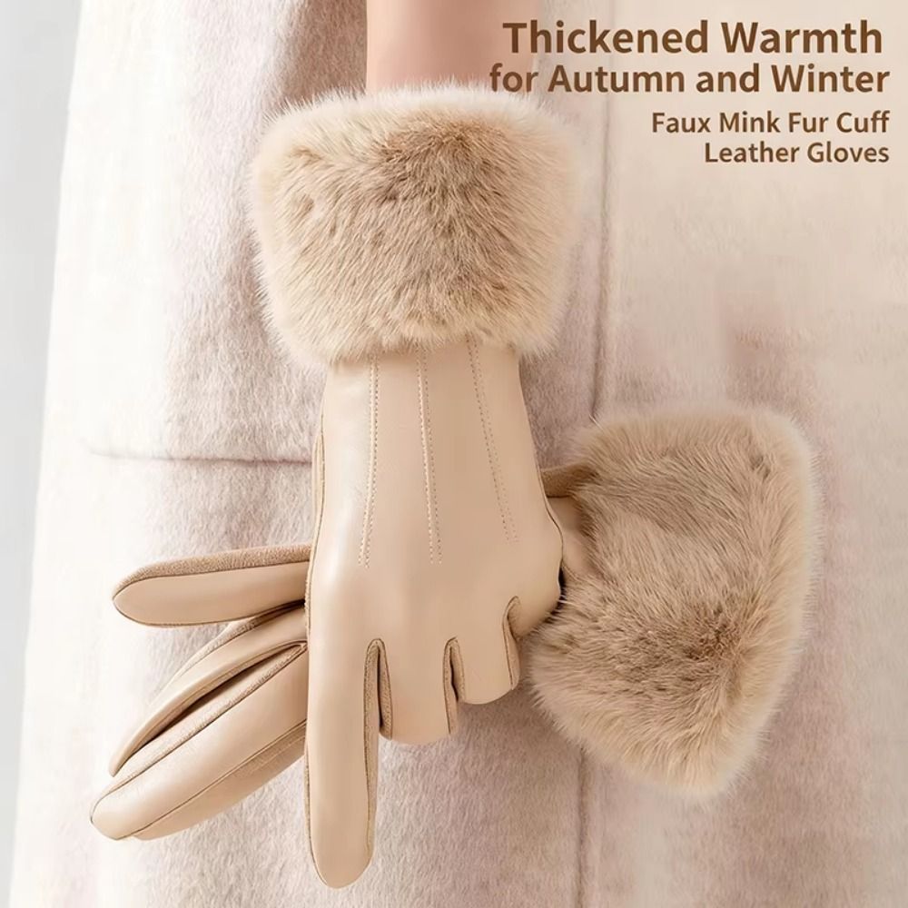 Damskie skórzane rękawiczki z  – Winter Glove Insulated recenzja i cena