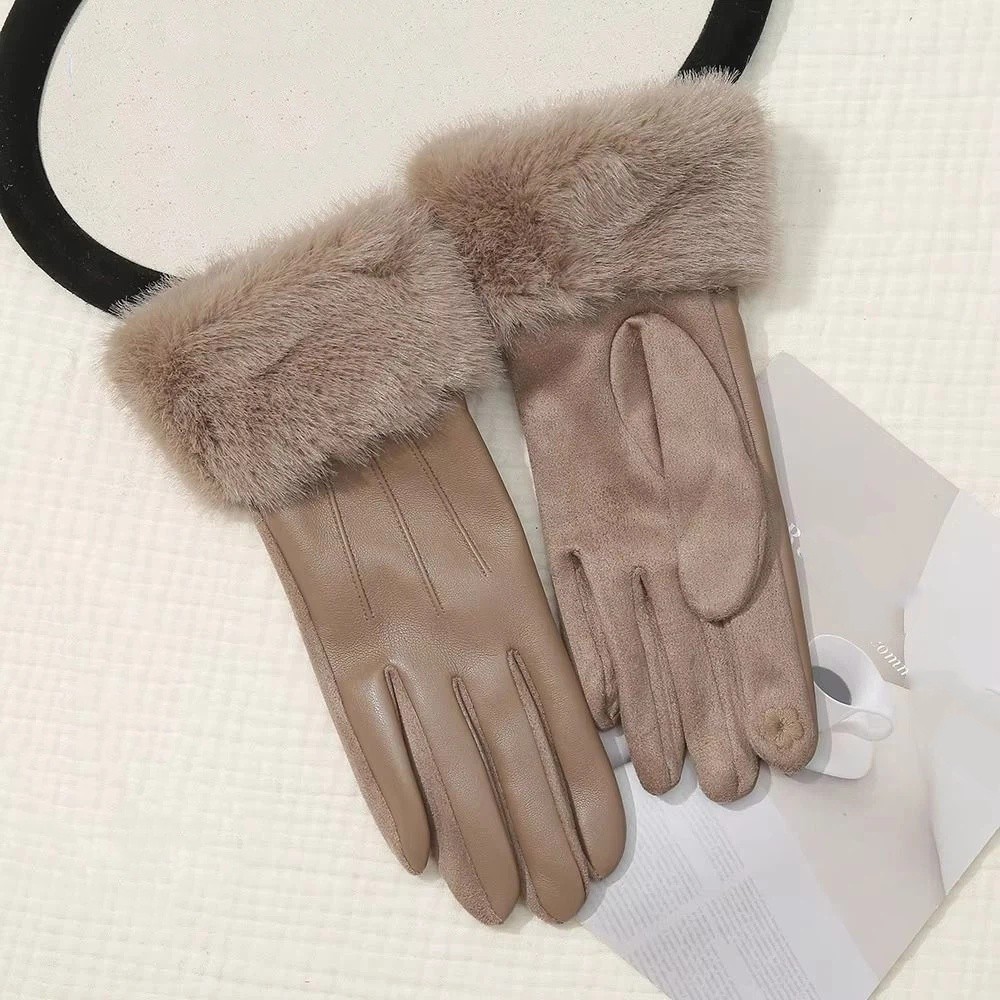 Damskie skórzane rękawiczki z  – Winter Glove Insulated recenzja i cena
