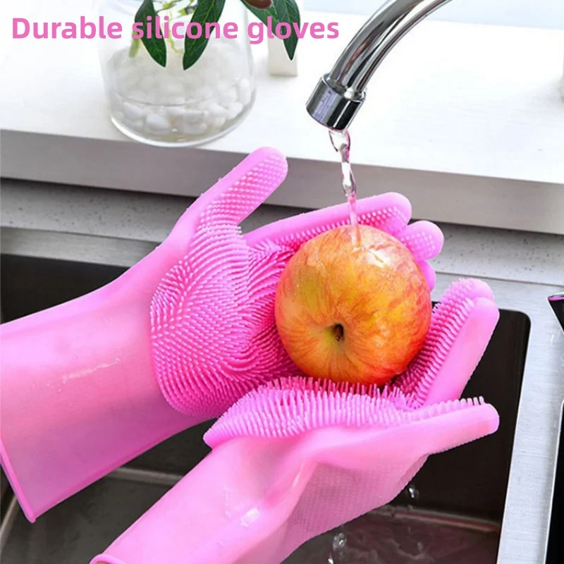 Gumowe rękawice domowe antypoś – Dish Glove Rubber recenzja i cena