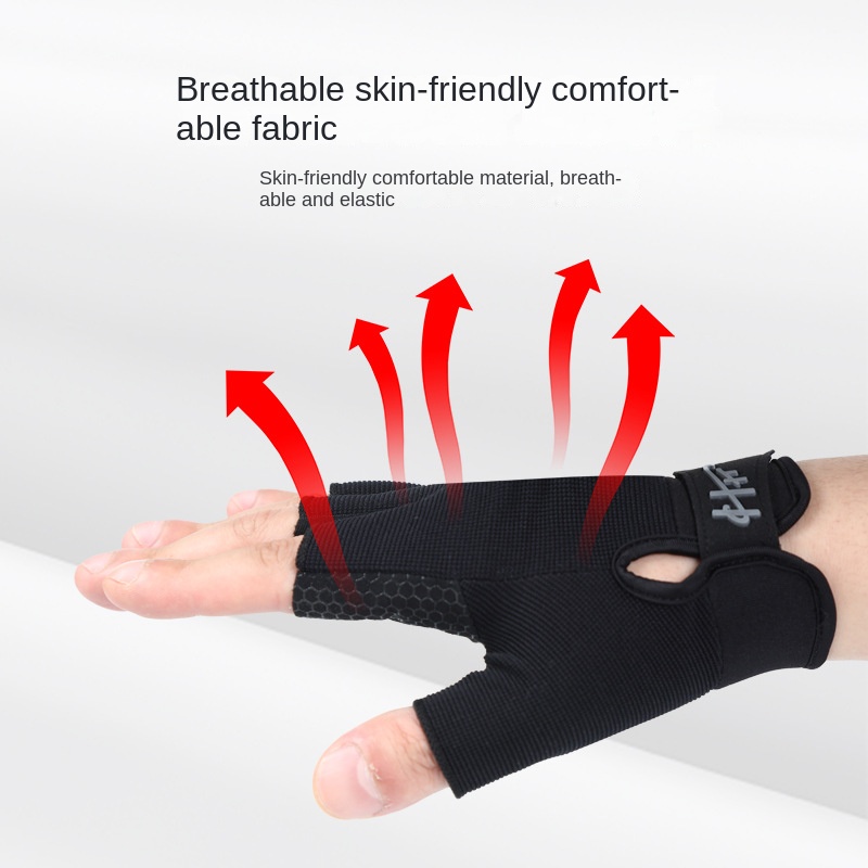 1 para rękawice wędkarskie pół – Cycling Glove Padded recenzja i cena